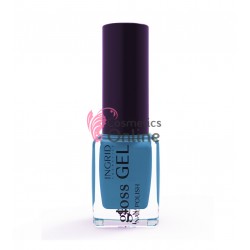 Lac de Unghii Gloss Gel Effect Ingrid 7 ml 585 Ocean Blue